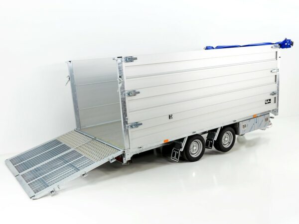 Twintrailer Multi-Heckkipper TT35-40 3,5t|192x402x140cm|Tandem