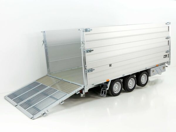 Twintrailer Multi-Heckkipper TR35-40 3,5t|192x402x140cm|TridaX