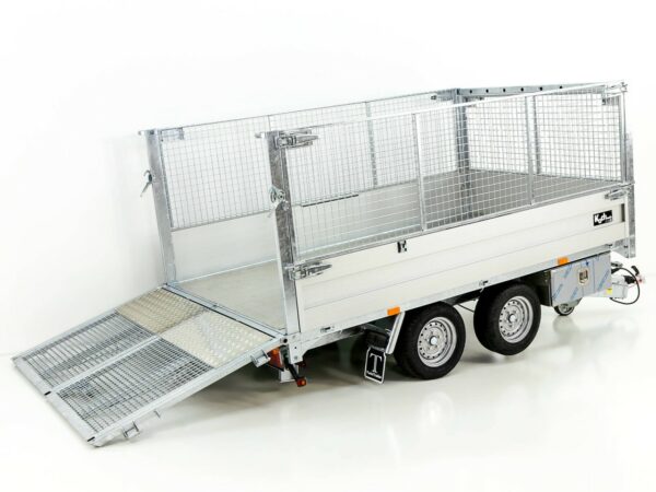 Twintrailer Multi-Heckkipper TT30-30 3,0t|183x309x40/120cm|Tandem