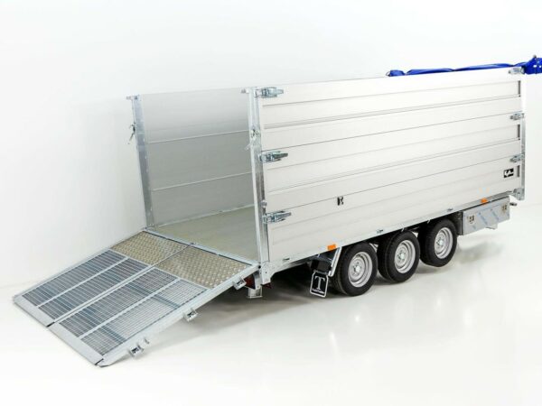 Twintrailer Multi-Heckkipper TR35-40 3,5t|192x402x140cm|FP|TridaX