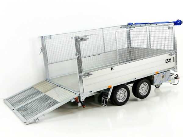 Twintrailer Multi-Heckkipper TT30-30 3,0t|183x309x40/120cm|Tandem|Netz