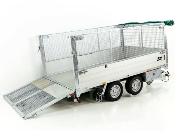 Twintrailer Multi-Heckkipper TT30-30 3,0t|183x309x40/120cm|Tandem|LED